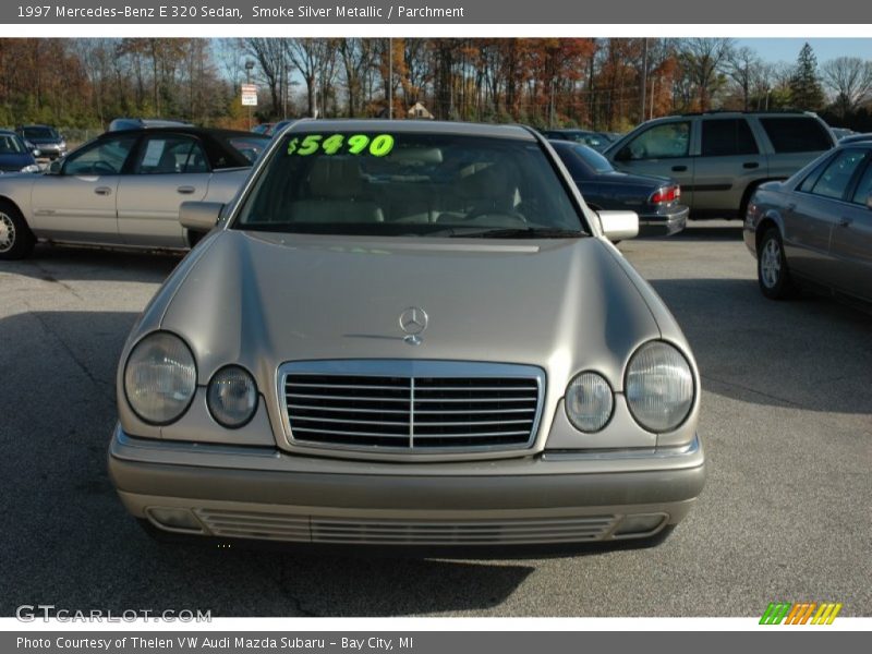 Smoke Silver Metallic / Parchment 1997 Mercedes-Benz E 320 Sedan