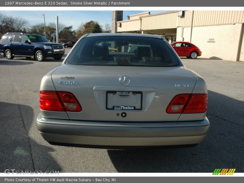 Smoke Silver Metallic / Parchment 1997 Mercedes-Benz E 320 Sedan