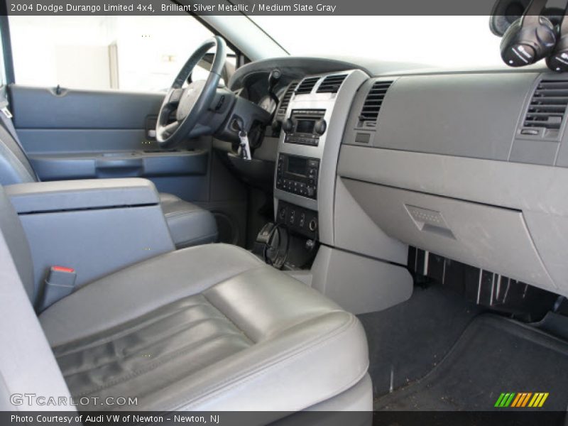 Brilliant Silver Metallic / Medium Slate Gray 2004 Dodge Durango Limited 4x4