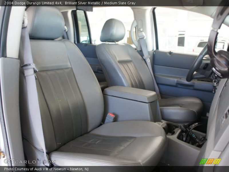 Brilliant Silver Metallic / Medium Slate Gray 2004 Dodge Durango Limited 4x4