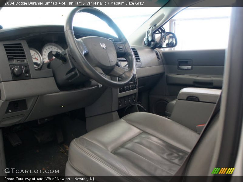 Brilliant Silver Metallic / Medium Slate Gray 2004 Dodge Durango Limited 4x4