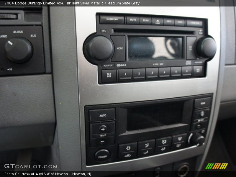 Brilliant Silver Metallic / Medium Slate Gray 2004 Dodge Durango Limited 4x4