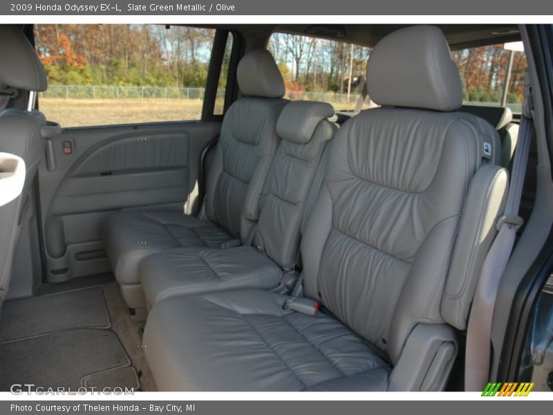Slate Green Metallic / Olive 2009 Honda Odyssey EX-L
