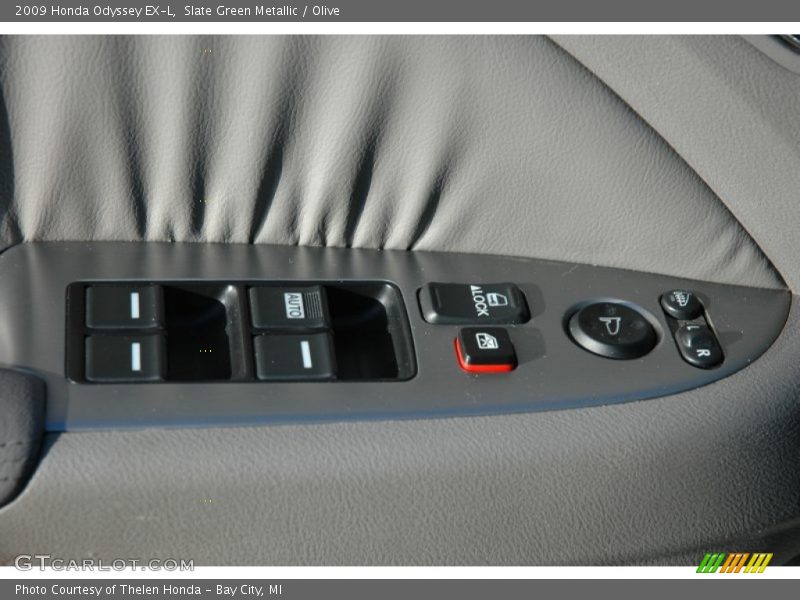 Slate Green Metallic / Olive 2009 Honda Odyssey EX-L