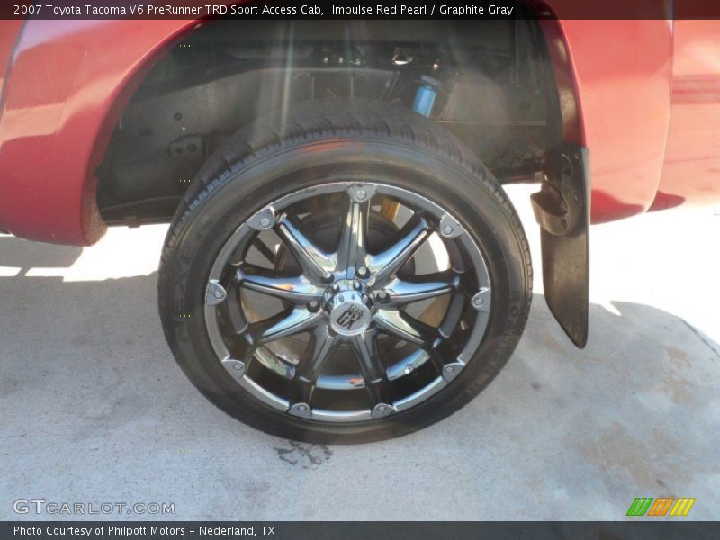Custom Wheels of 2007 Tacoma V6 PreRunner TRD Sport Access Cab