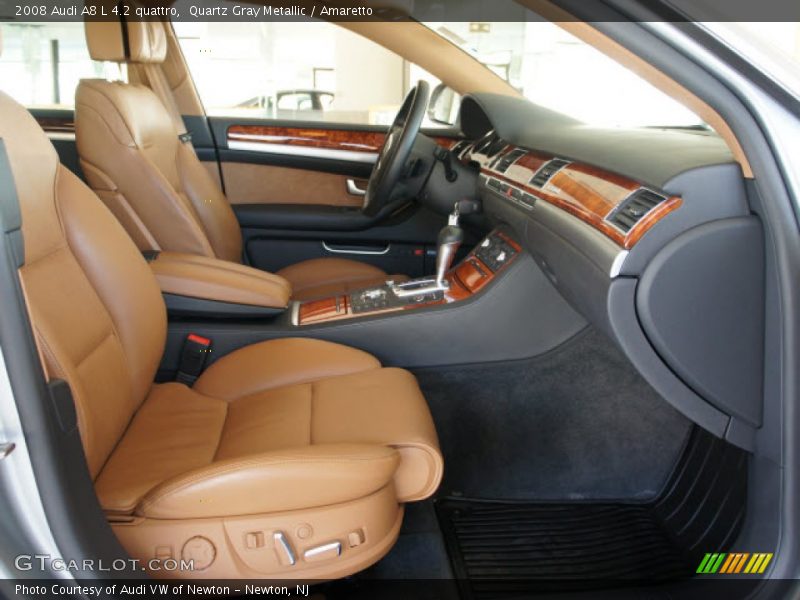  2008 A8 L 4.2 quattro Amaretto Interior