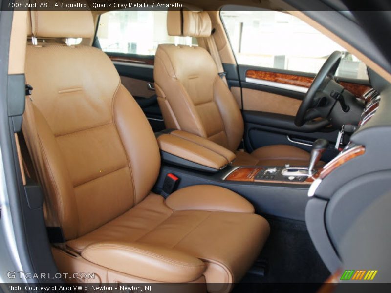  2008 A8 L 4.2 quattro Amaretto Interior