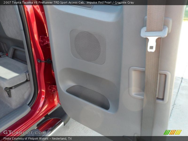 Impulse Red Pearl / Graphite Gray 2007 Toyota Tacoma V6 PreRunner TRD Sport Access Cab