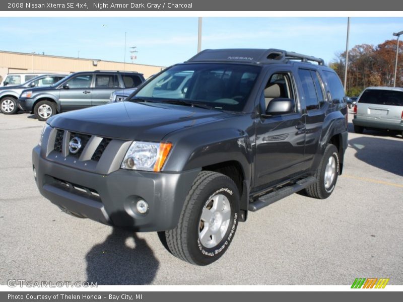 Night Armor Dark Gray / Charcoal 2008 Nissan Xterra SE 4x4