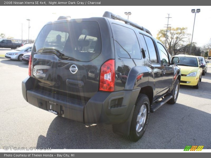 Night Armor Dark Gray / Charcoal 2008 Nissan Xterra SE 4x4