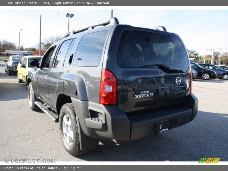 Night Armor Dark Gray / Charcoal 2008 Nissan Xterra SE 4x4