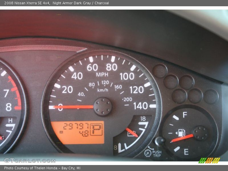 Night Armor Dark Gray / Charcoal 2008 Nissan Xterra SE 4x4