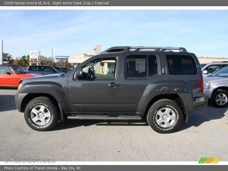 Night Armor Dark Gray / Charcoal 2008 Nissan Xterra SE 4x4