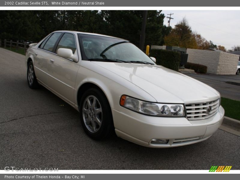 White Diamond / Neutral Shale 2002 Cadillac Seville STS