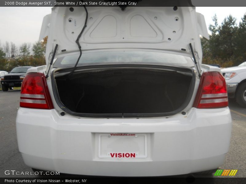 Stone White / Dark Slate Gray/Light Slate Gray 2008 Dodge Avenger SXT