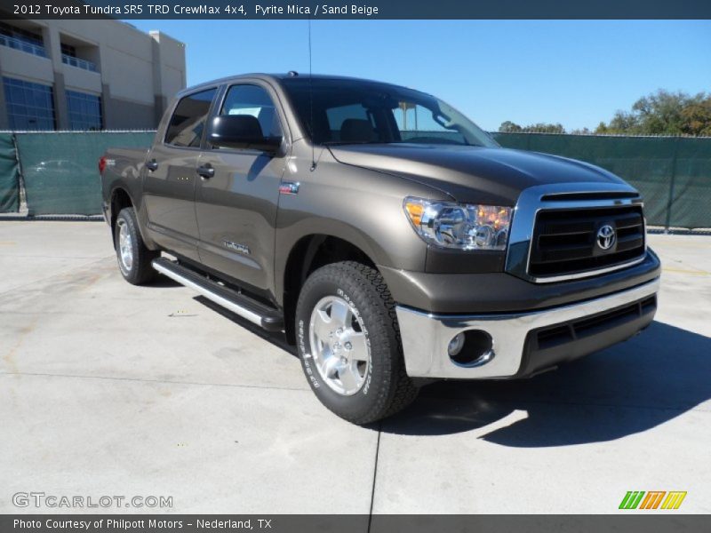 Pyrite Mica / Sand Beige 2012 Toyota Tundra SR5 TRD CrewMax 4x4