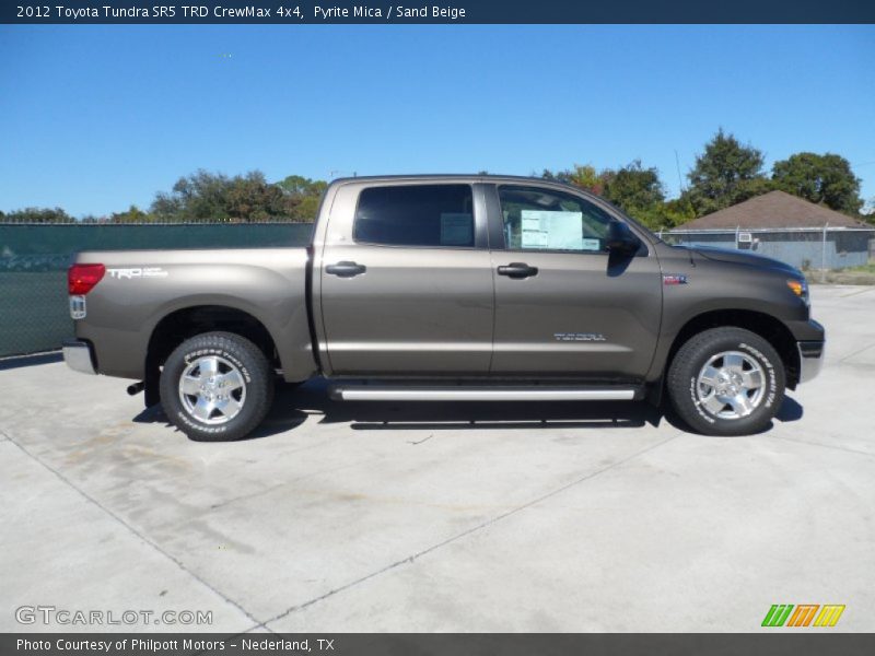 Pyrite Mica / Sand Beige 2012 Toyota Tundra SR5 TRD CrewMax 4x4