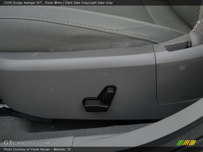 Stone White / Dark Slate Gray/Light Slate Gray 2008 Dodge Avenger SXT