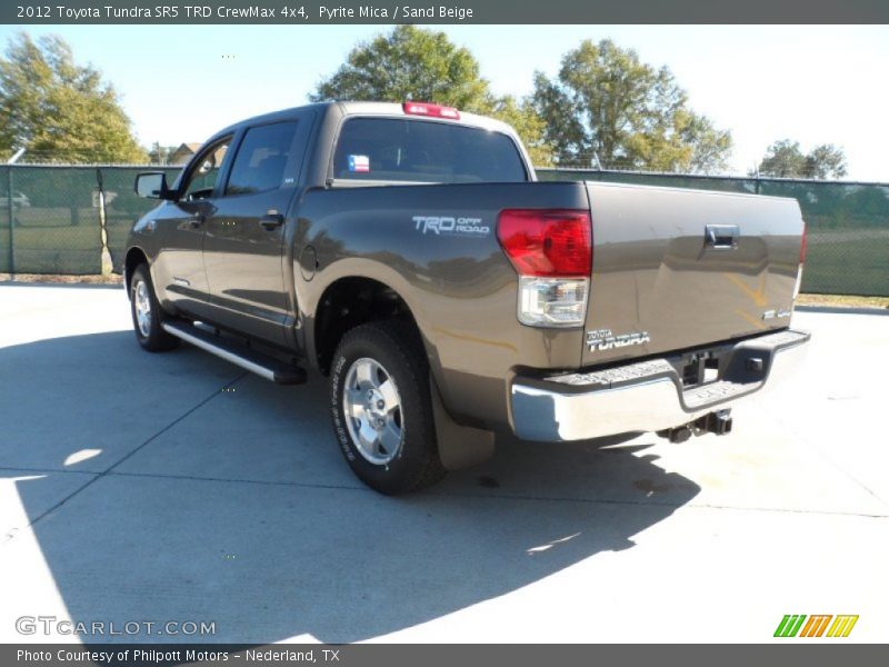 Pyrite Mica / Sand Beige 2012 Toyota Tundra SR5 TRD CrewMax 4x4