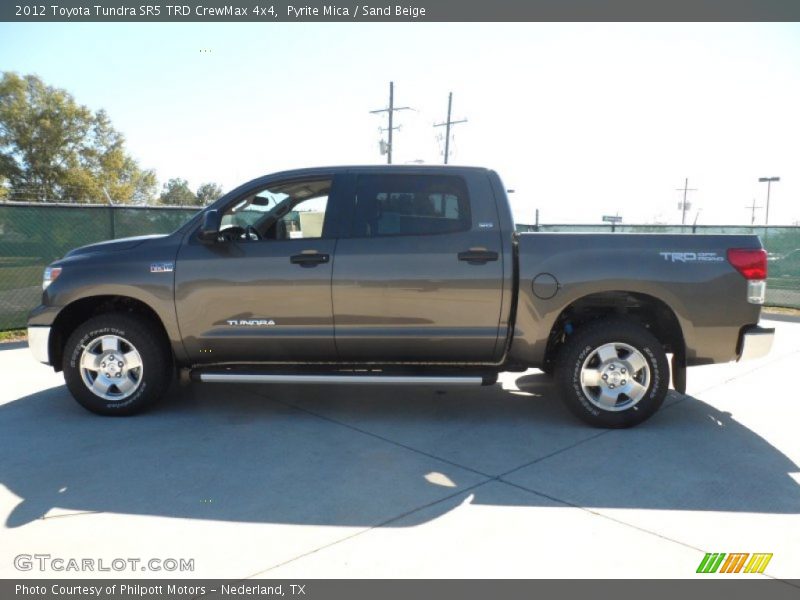 Pyrite Mica / Sand Beige 2012 Toyota Tundra SR5 TRD CrewMax 4x4