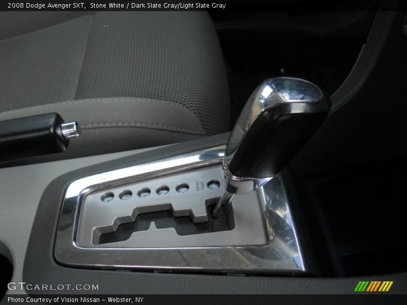Stone White / Dark Slate Gray/Light Slate Gray 2008 Dodge Avenger SXT
