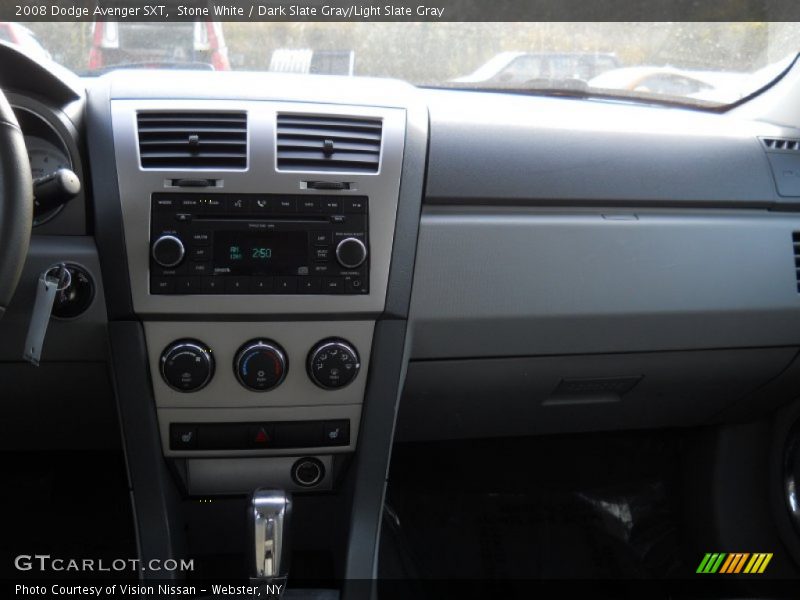 Stone White / Dark Slate Gray/Light Slate Gray 2008 Dodge Avenger SXT