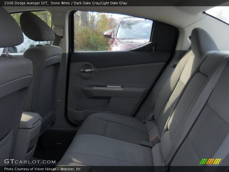 Stone White / Dark Slate Gray/Light Slate Gray 2008 Dodge Avenger SXT