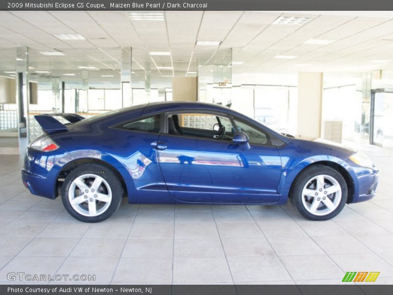 Maizen Blue Pearl / Dark Charcoal 2009 Mitsubishi Eclipse GS Coupe