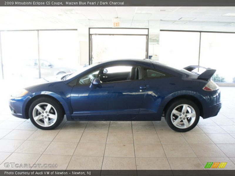 Maizen Blue Pearl / Dark Charcoal 2009 Mitsubishi Eclipse GS Coupe