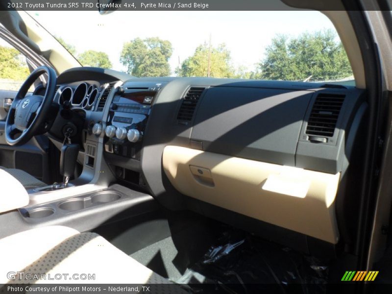Pyrite Mica / Sand Beige 2012 Toyota Tundra SR5 TRD CrewMax 4x4