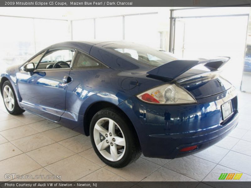 Maizen Blue Pearl / Dark Charcoal 2009 Mitsubishi Eclipse GS Coupe