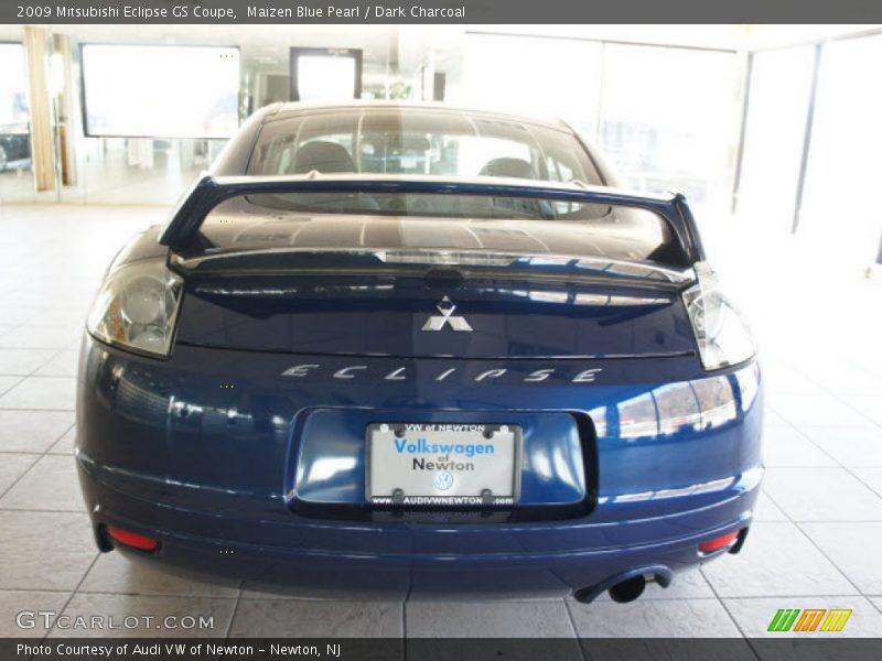 Maizen Blue Pearl / Dark Charcoal 2009 Mitsubishi Eclipse GS Coupe