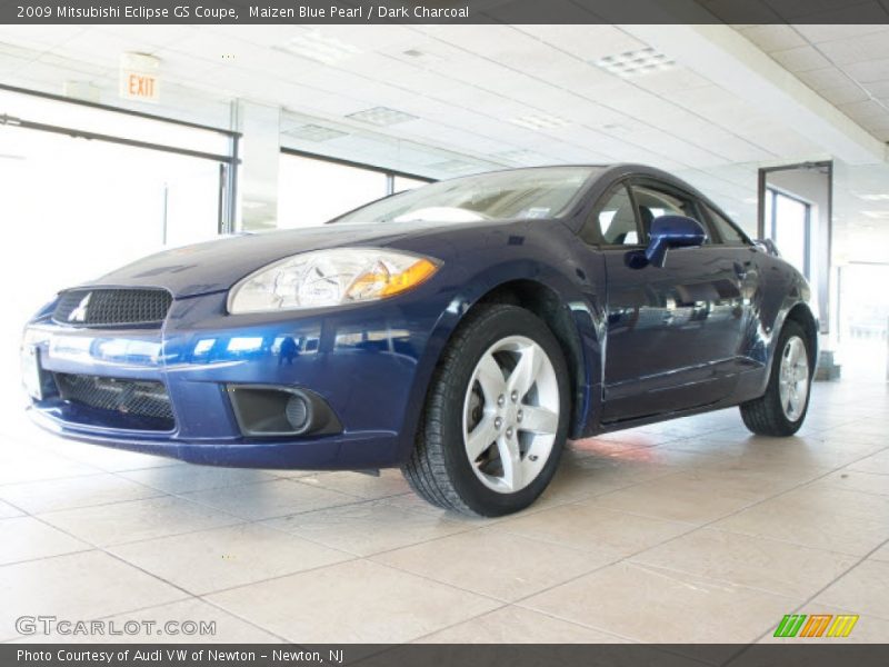 Maizen Blue Pearl / Dark Charcoal 2009 Mitsubishi Eclipse GS Coupe