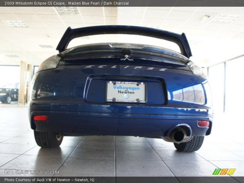 Maizen Blue Pearl / Dark Charcoal 2009 Mitsubishi Eclipse GS Coupe