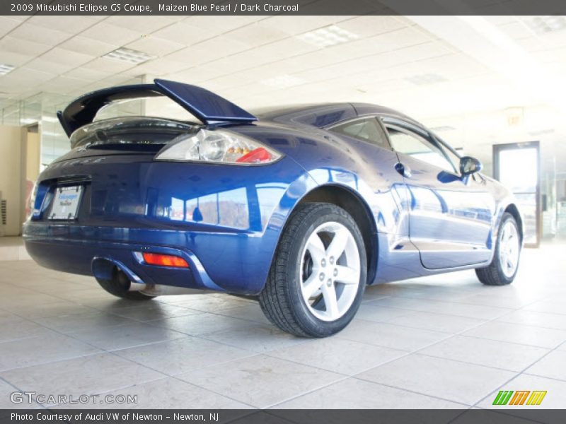 Maizen Blue Pearl / Dark Charcoal 2009 Mitsubishi Eclipse GS Coupe