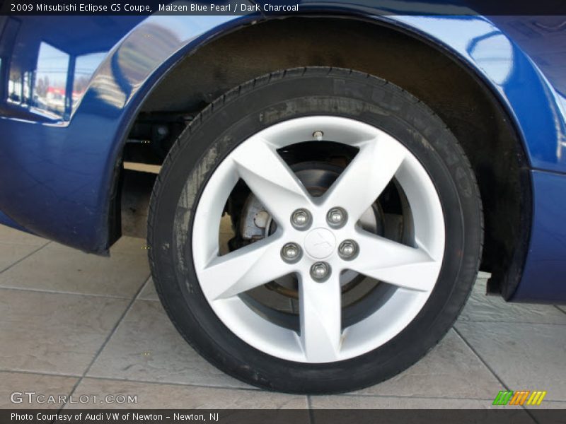 Maizen Blue Pearl / Dark Charcoal 2009 Mitsubishi Eclipse GS Coupe
