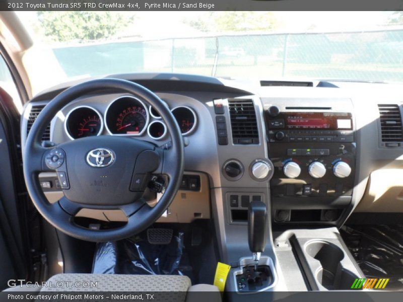 Pyrite Mica / Sand Beige 2012 Toyota Tundra SR5 TRD CrewMax 4x4