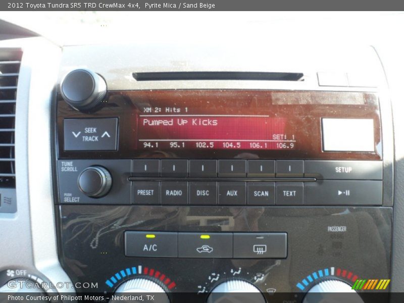 Pyrite Mica / Sand Beige 2012 Toyota Tundra SR5 TRD CrewMax 4x4