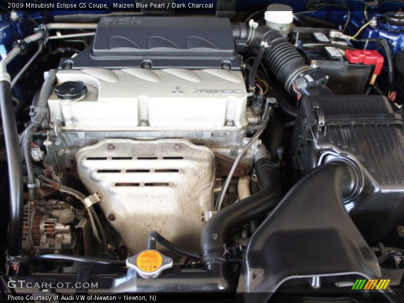 Maizen Blue Pearl / Dark Charcoal 2009 Mitsubishi Eclipse GS Coupe