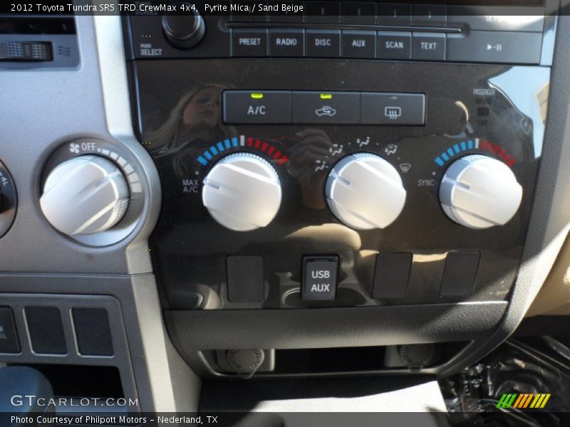 Pyrite Mica / Sand Beige 2012 Toyota Tundra SR5 TRD CrewMax 4x4