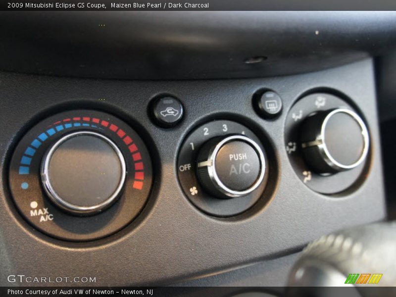 Maizen Blue Pearl / Dark Charcoal 2009 Mitsubishi Eclipse GS Coupe