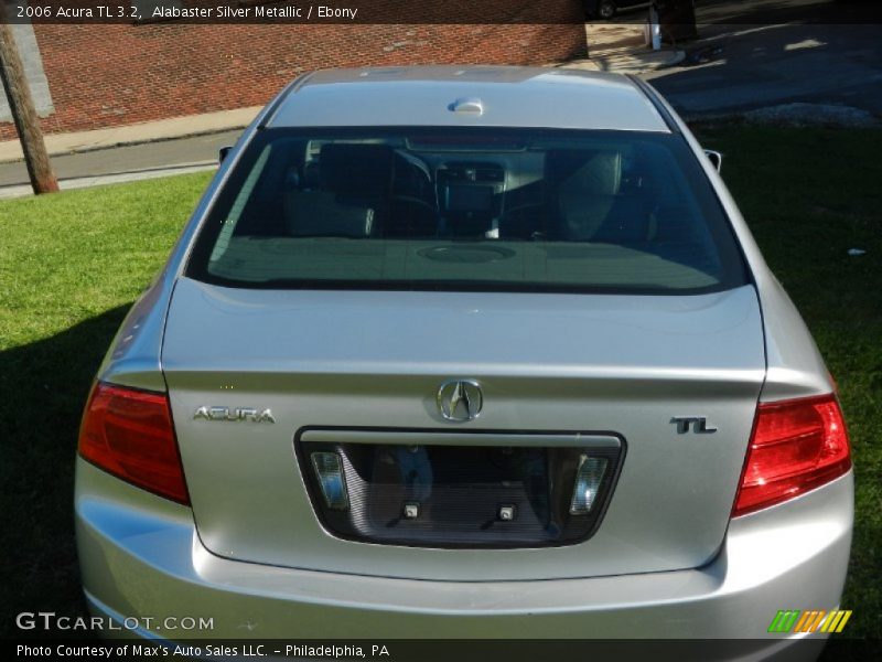 Alabaster Silver Metallic / Ebony 2006 Acura TL 3.2