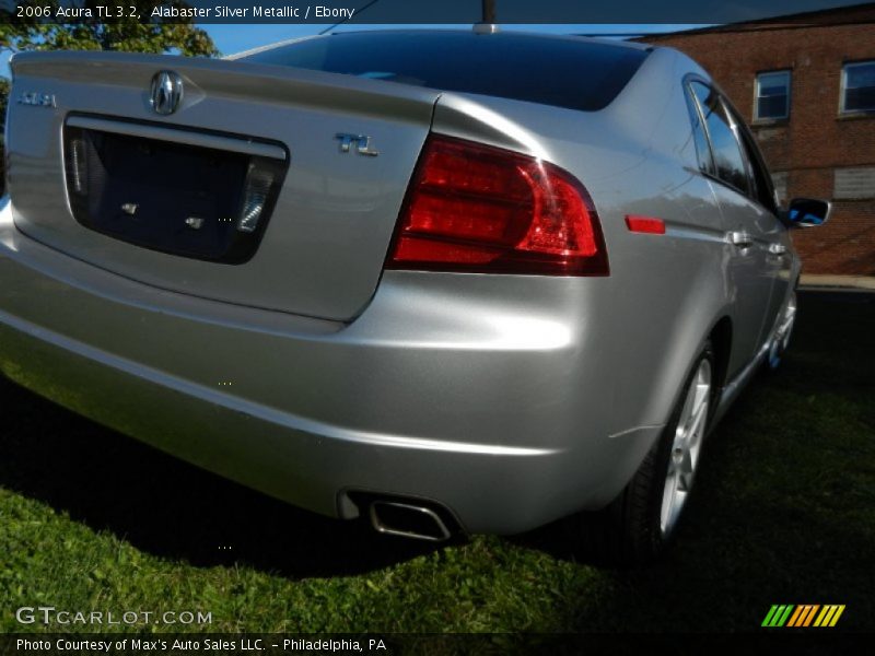Alabaster Silver Metallic / Ebony 2006 Acura TL 3.2