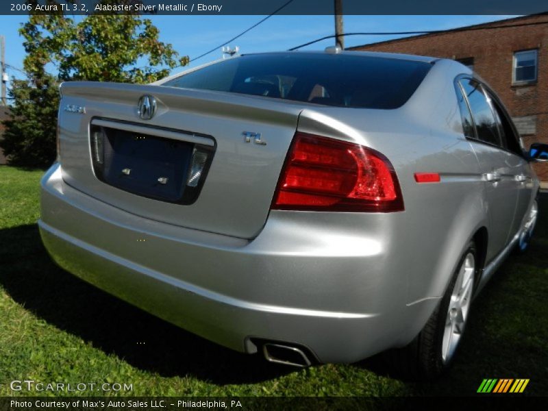 Alabaster Silver Metallic / Ebony 2006 Acura TL 3.2