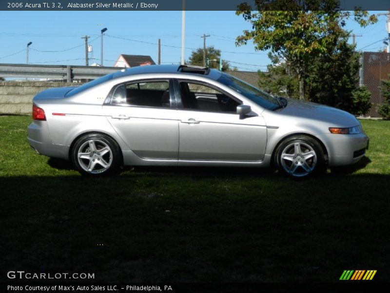 Alabaster Silver Metallic / Ebony 2006 Acura TL 3.2
