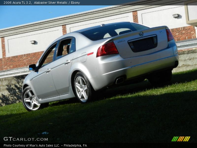 Alabaster Silver Metallic / Ebony 2006 Acura TL 3.2