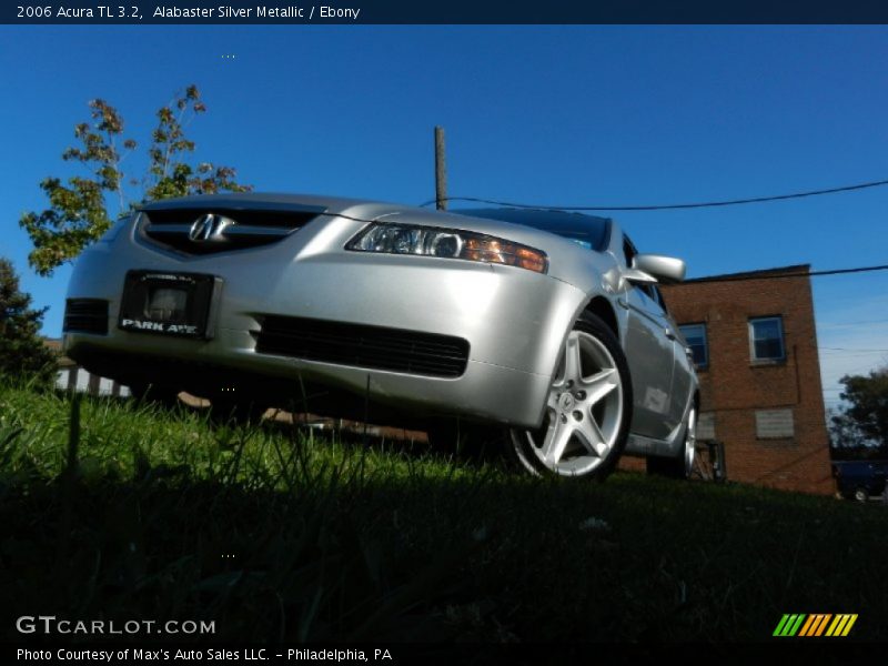 Alabaster Silver Metallic / Ebony 2006 Acura TL 3.2