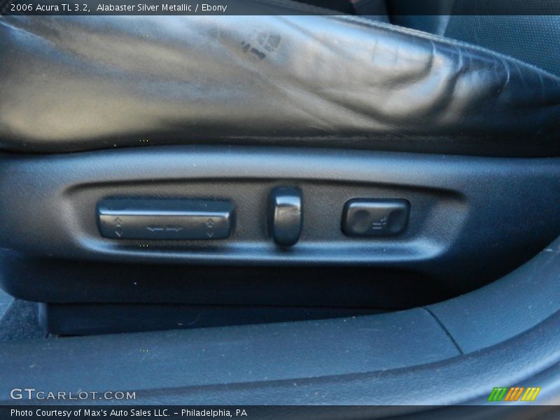 Alabaster Silver Metallic / Ebony 2006 Acura TL 3.2