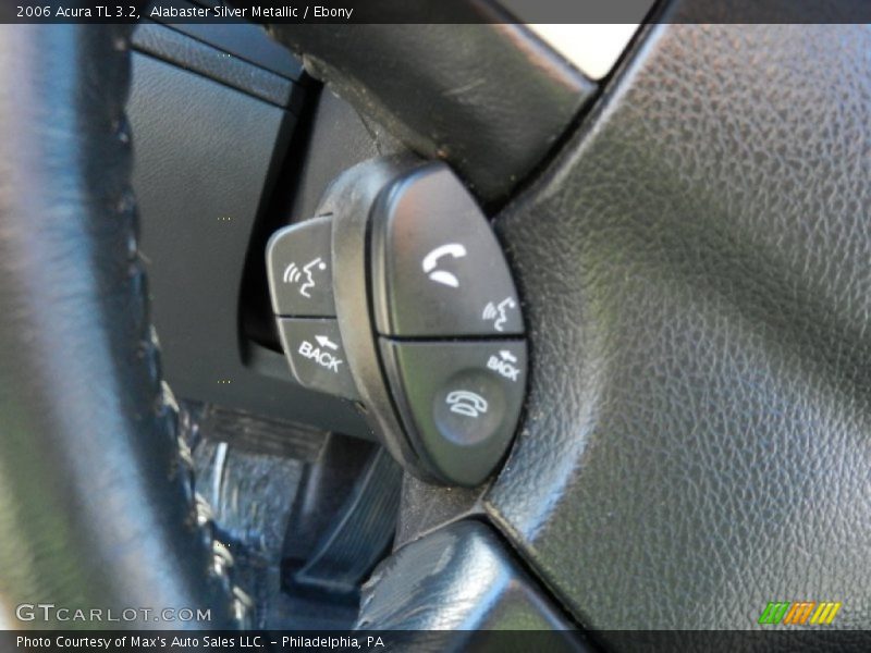 Alabaster Silver Metallic / Ebony 2006 Acura TL 3.2