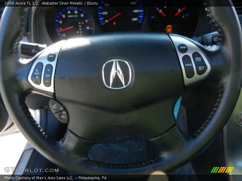 Alabaster Silver Metallic / Ebony 2006 Acura TL 3.2
